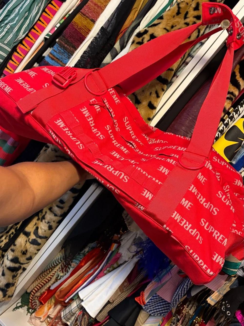 BRAND NEW Supreme - FW26 Large Duffle Bag 'Red'